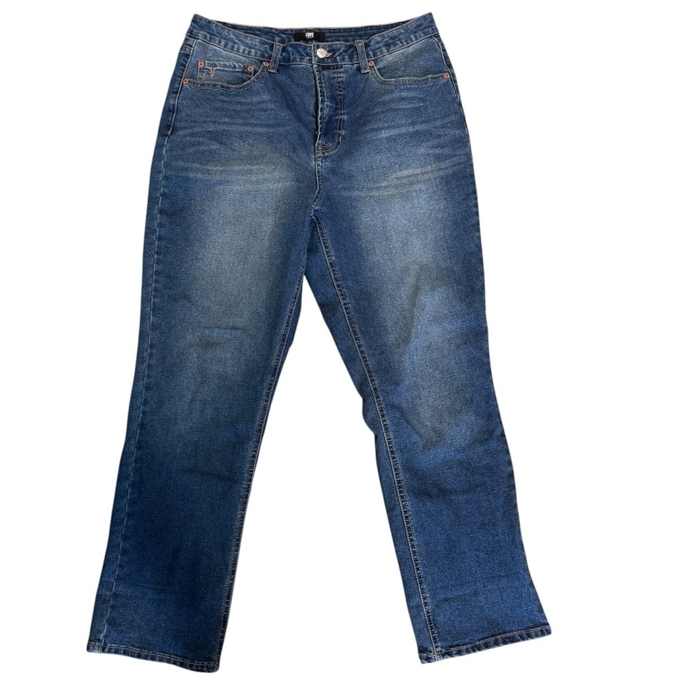 Frye Women’s Jeans Size 10/30 Blue Denim High Rise Straight Leg